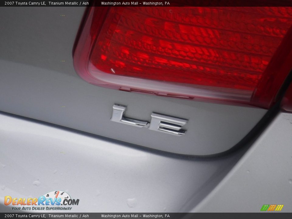 2007 Toyota Camry LE Titanium Metallic / Ash Photo #14