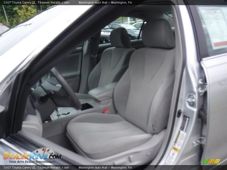 2007 Toyota Camry LE Titanium Metallic / Ash Photo #17