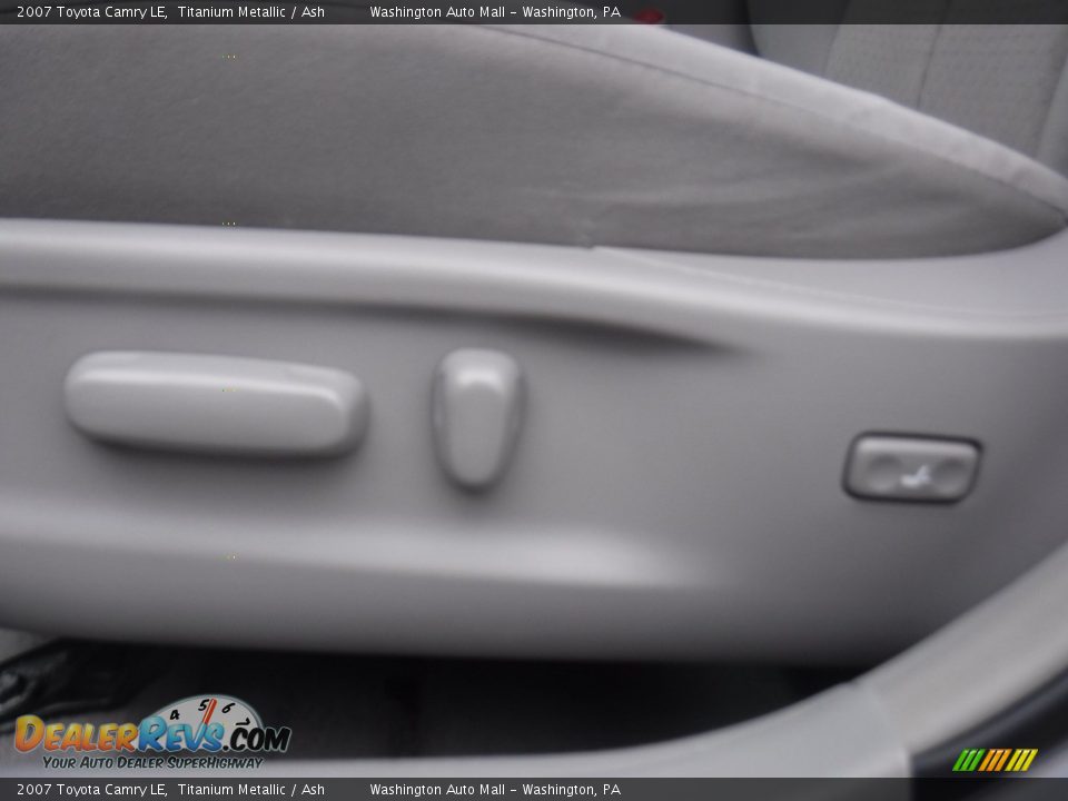 2007 Toyota Camry LE Titanium Metallic / Ash Photo #18