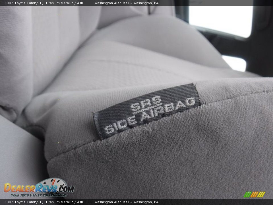 2007 Toyota Camry LE Titanium Metallic / Ash Photo #19