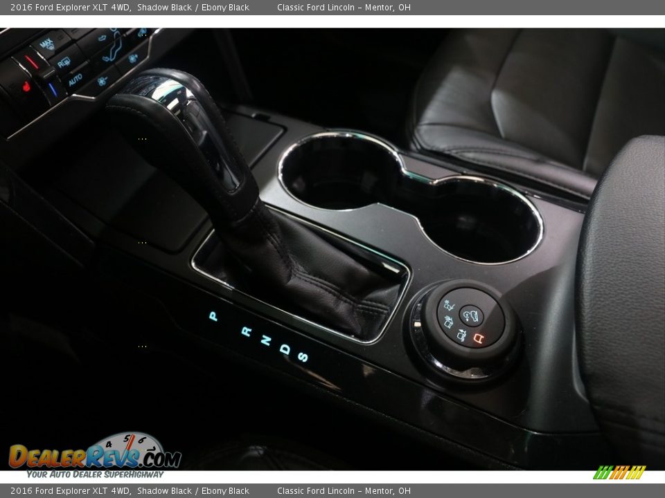 2016 Ford Explorer XLT 4WD Shadow Black / Ebony Black Photo #15