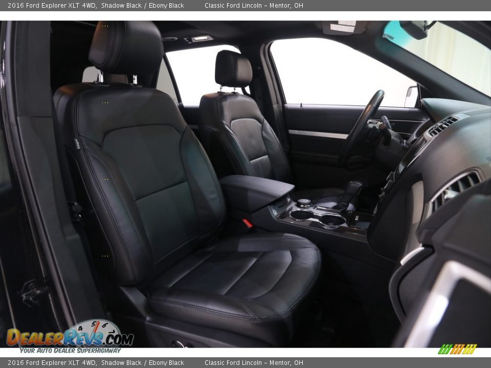2016 Ford Explorer XLT 4WD Shadow Black / Ebony Black Photo #16