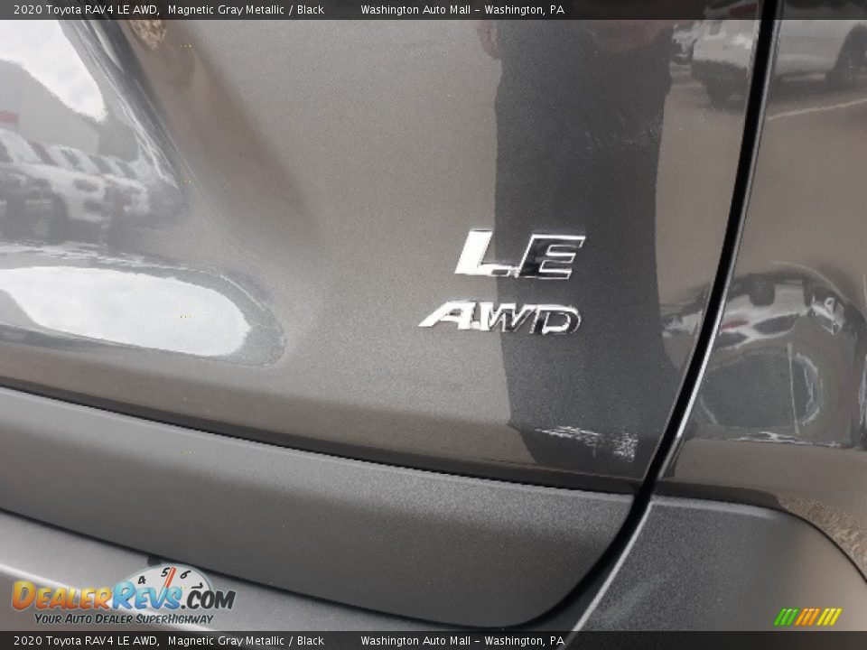 2020 Toyota RAV4 LE AWD Magnetic Gray Metallic / Black Photo #35