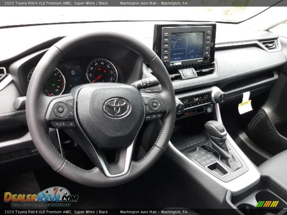 2020 Toyota RAV4 XLE Premium AWD Super White / Black Photo #3