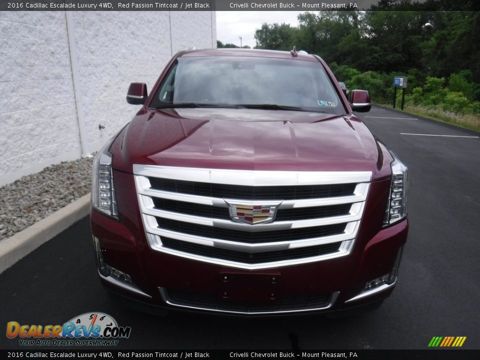 2016 Cadillac Escalade Luxury 4WD Red Passion Tintcoat / Jet Black Photo #6