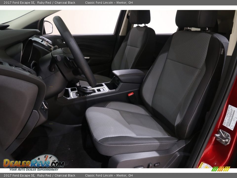 2017 Ford Escape SE Ruby Red / Charcoal Black Photo #5