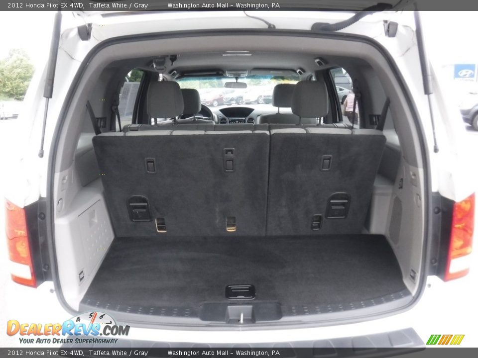 2012 Honda Pilot EX 4WD Taffeta White / Gray Photo #27