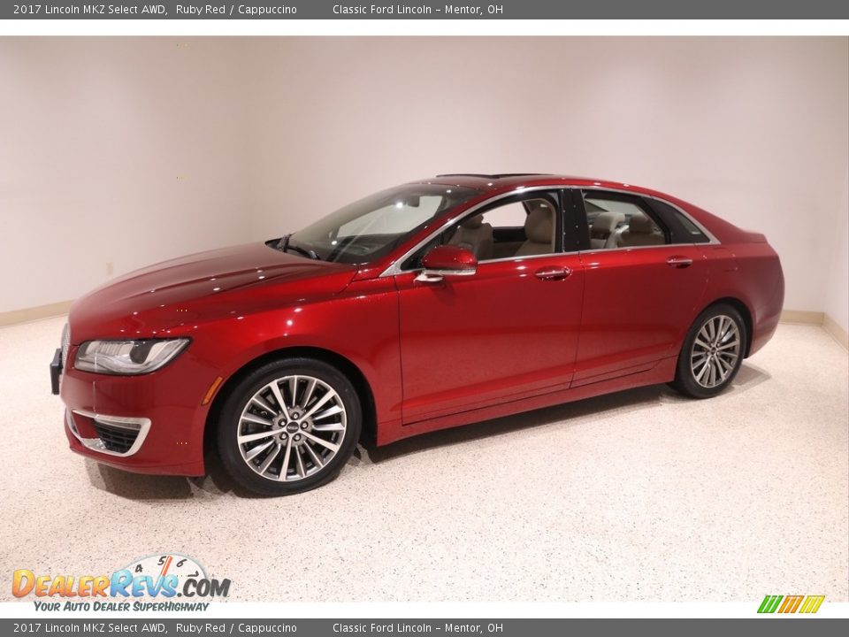 Front 3/4 View of 2017 Lincoln MKZ Select AWD Photo #3