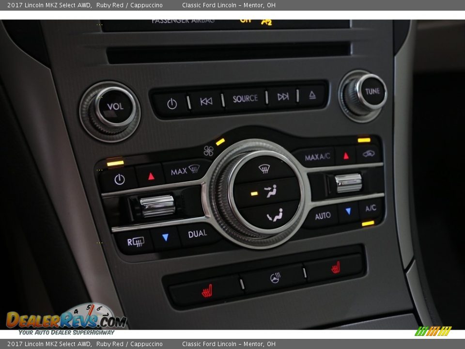 Controls of 2017 Lincoln MKZ Select AWD Photo #23