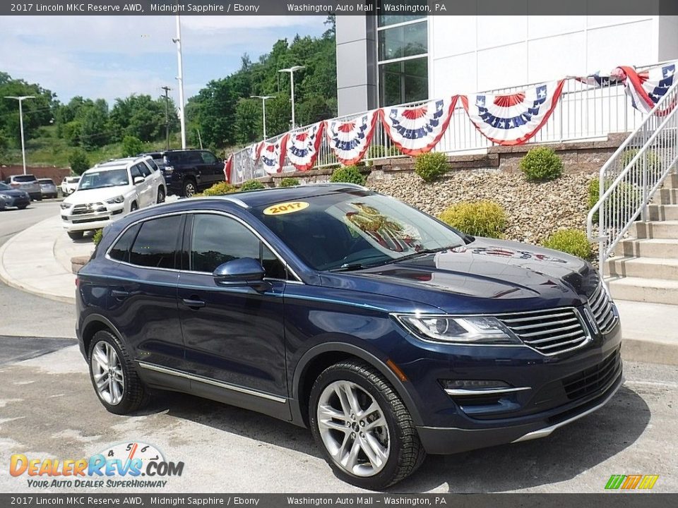 2017 Lincoln MKC Reserve AWD Midnight Sapphire / Ebony Photo #1