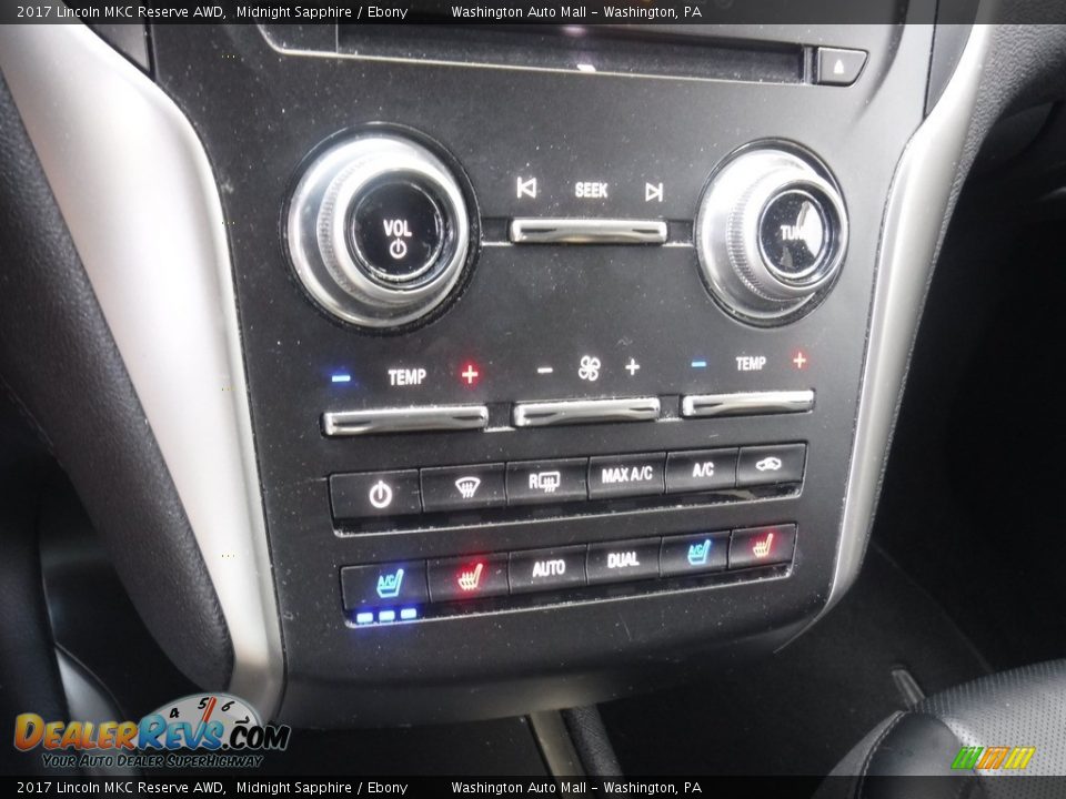 2017 Lincoln MKC Reserve AWD Midnight Sapphire / Ebony Photo #6