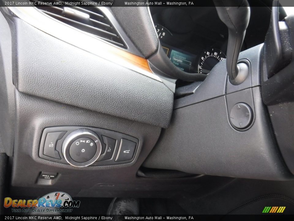 2017 Lincoln MKC Reserve AWD Midnight Sapphire / Ebony Photo #7