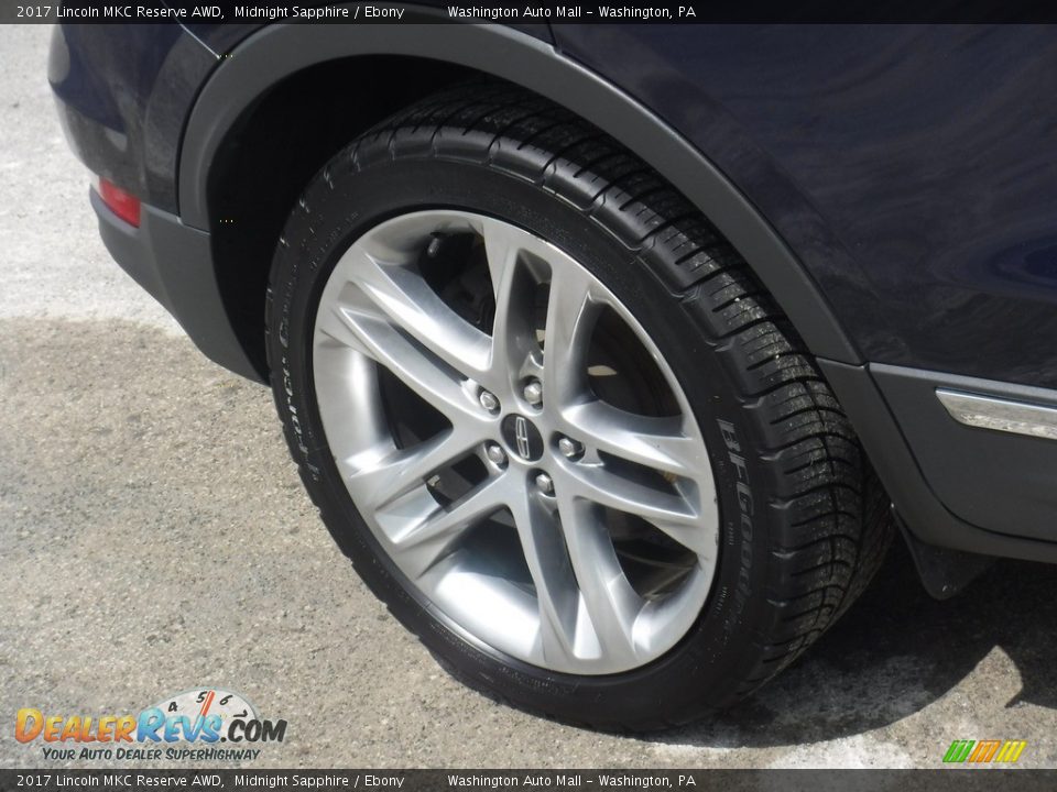 2017 Lincoln MKC Reserve AWD Midnight Sapphire / Ebony Photo #9