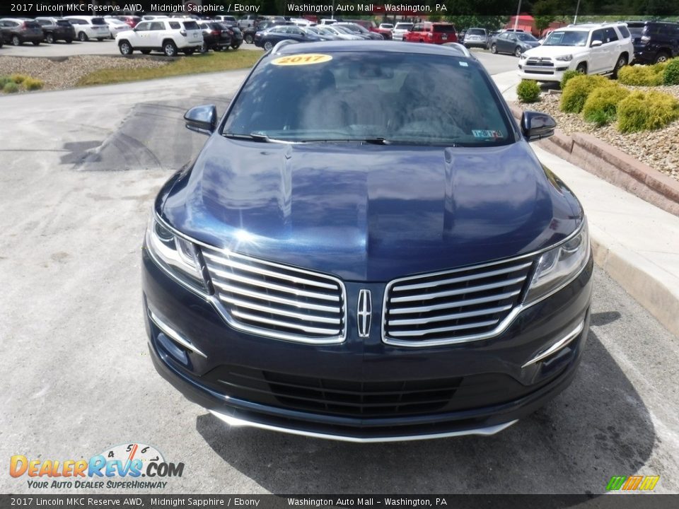 2017 Lincoln MKC Reserve AWD Midnight Sapphire / Ebony Photo #11