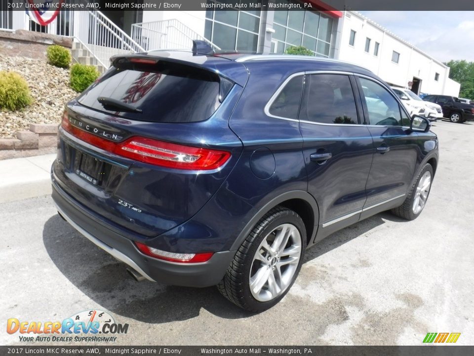 2017 Lincoln MKC Reserve AWD Midnight Sapphire / Ebony Photo #16