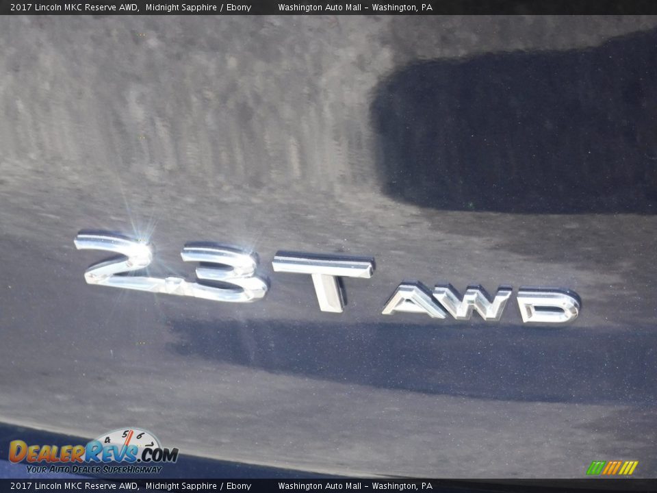 2017 Lincoln MKC Reserve AWD Midnight Sapphire / Ebony Photo #17