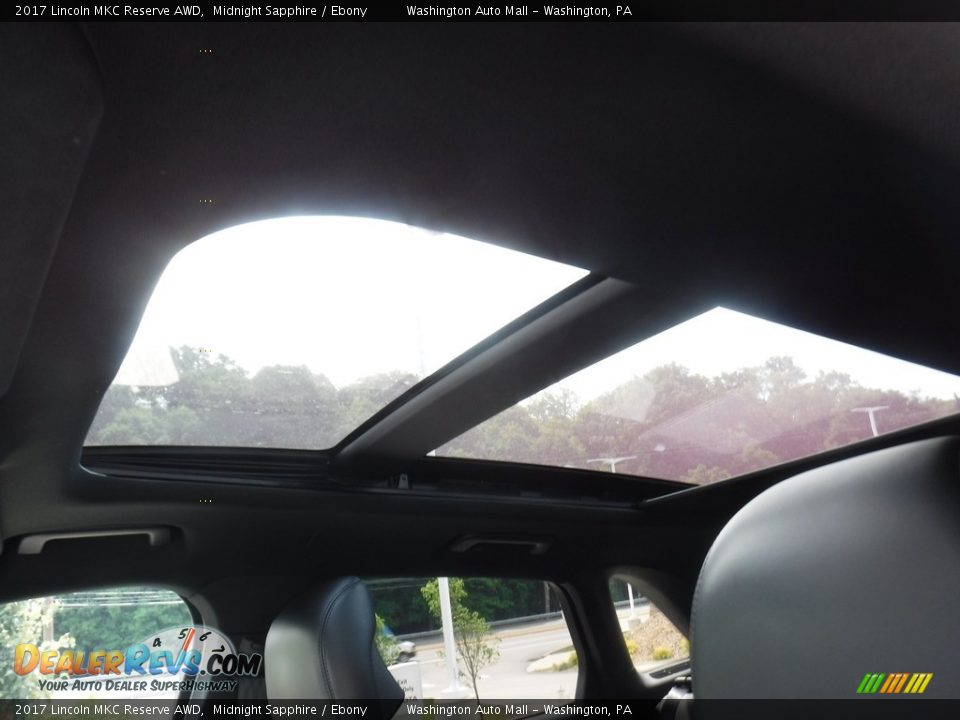 2017 Lincoln MKC Reserve AWD Midnight Sapphire / Ebony Photo #18