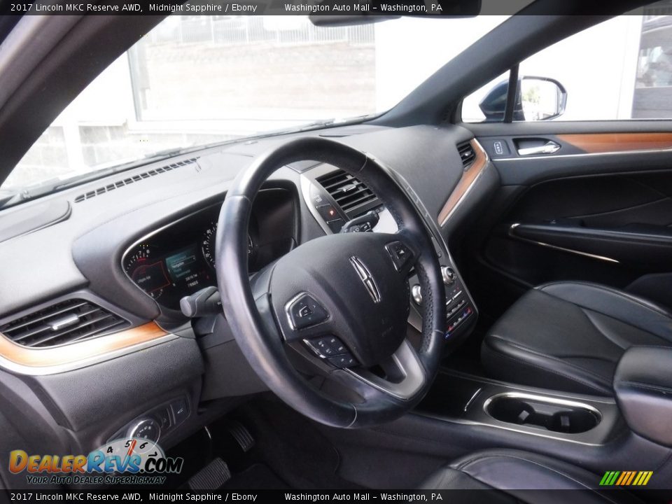 2017 Lincoln MKC Reserve AWD Midnight Sapphire / Ebony Photo #20
