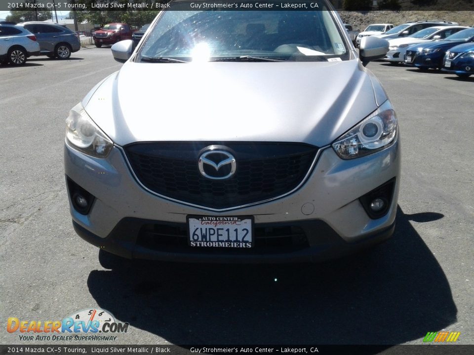 2014 Mazda CX-5 Touring Liquid Silver Metallic / Black Photo #7