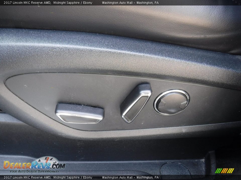 2017 Lincoln MKC Reserve AWD Midnight Sapphire / Ebony Photo #22
