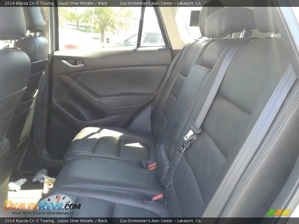 2014 Mazda CX-5 Touring Liquid Silver Metallic / Black Photo #9