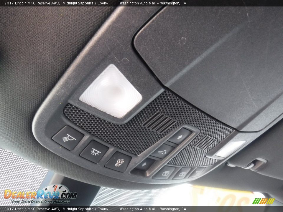2017 Lincoln MKC Reserve AWD Midnight Sapphire / Ebony Photo #24
