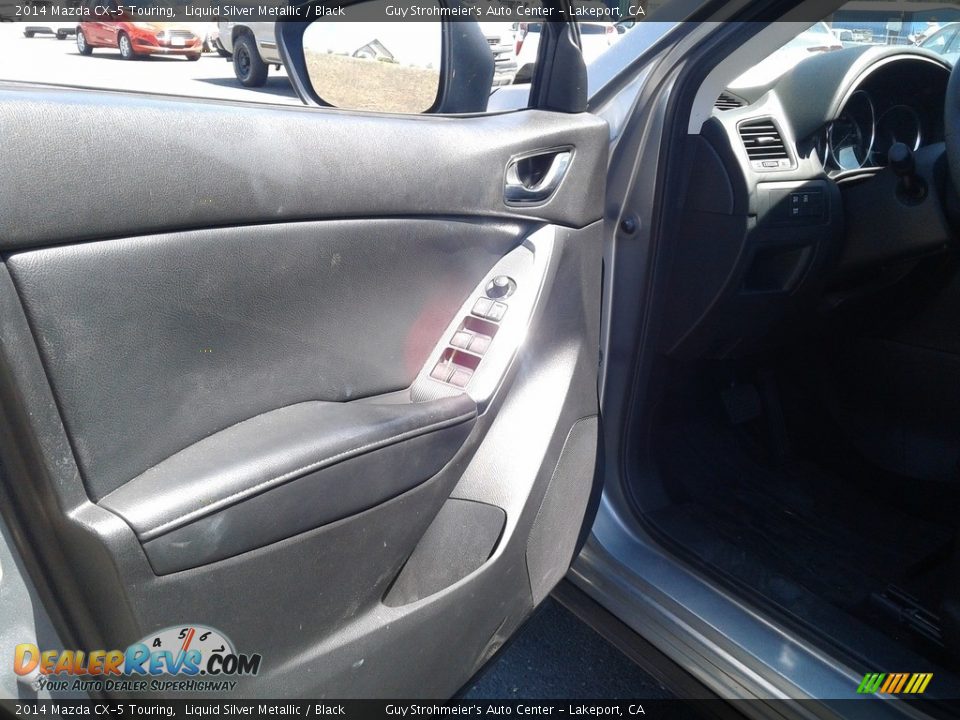 2014 Mazda CX-5 Touring Liquid Silver Metallic / Black Photo #10