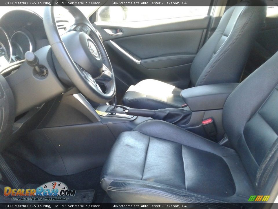 2014 Mazda CX-5 Touring Liquid Silver Metallic / Black Photo #11
