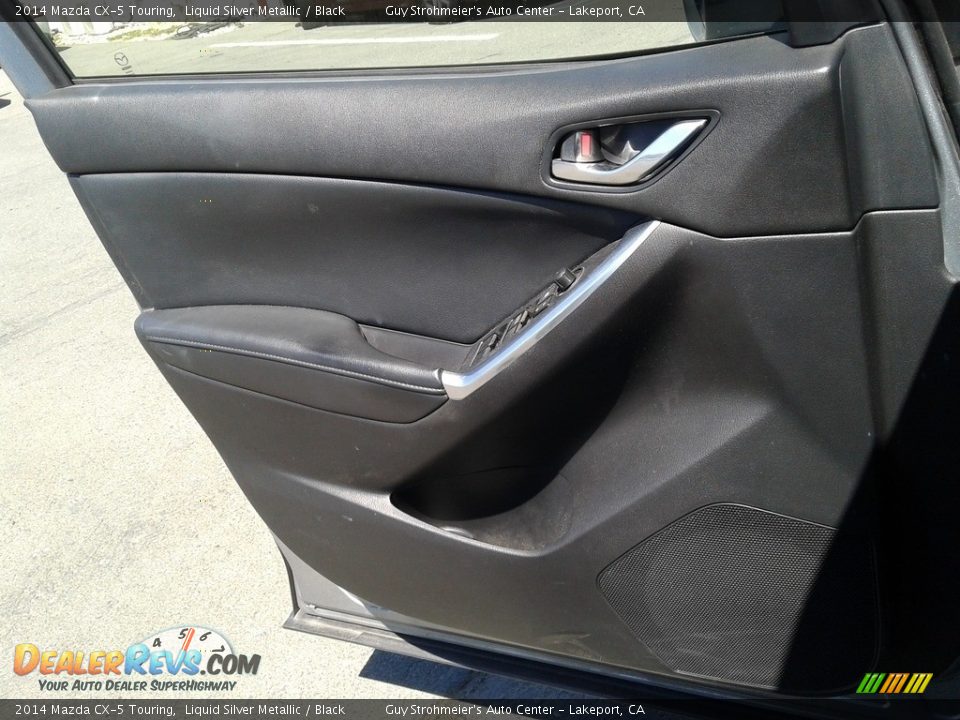 2014 Mazda CX-5 Touring Liquid Silver Metallic / Black Photo #12