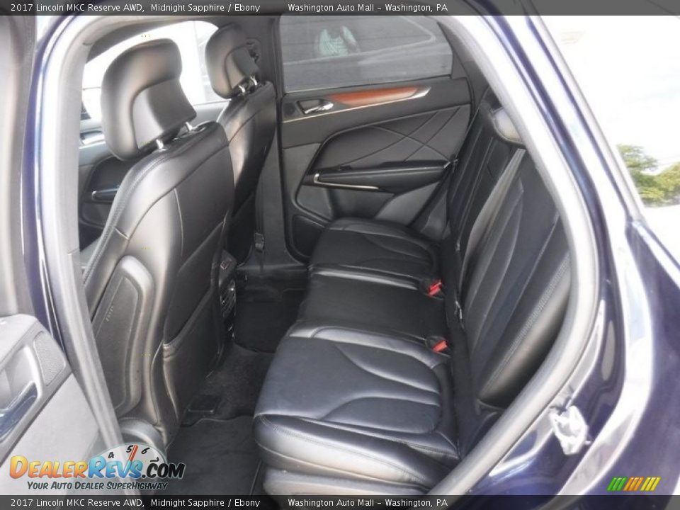 2017 Lincoln MKC Reserve AWD Midnight Sapphire / Ebony Photo #26