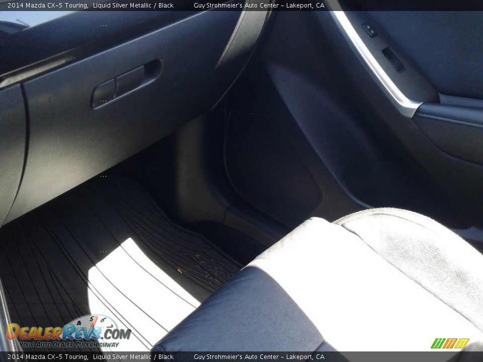 2014 Mazda CX-5 Touring Liquid Silver Metallic / Black Photo #13