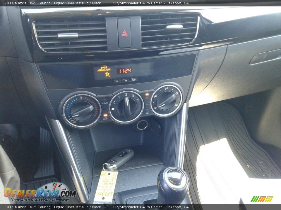 2014 Mazda CX-5 Touring Liquid Silver Metallic / Black Photo #14