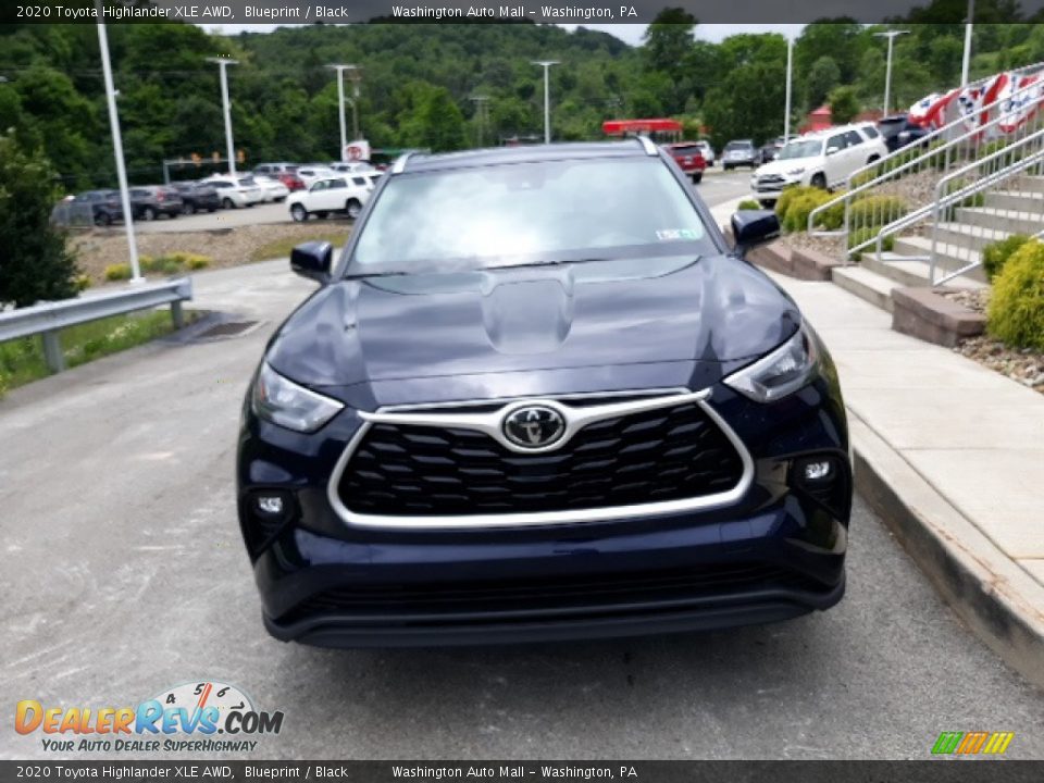2020 Toyota Highlander XLE AWD Blueprint / Black Photo #29