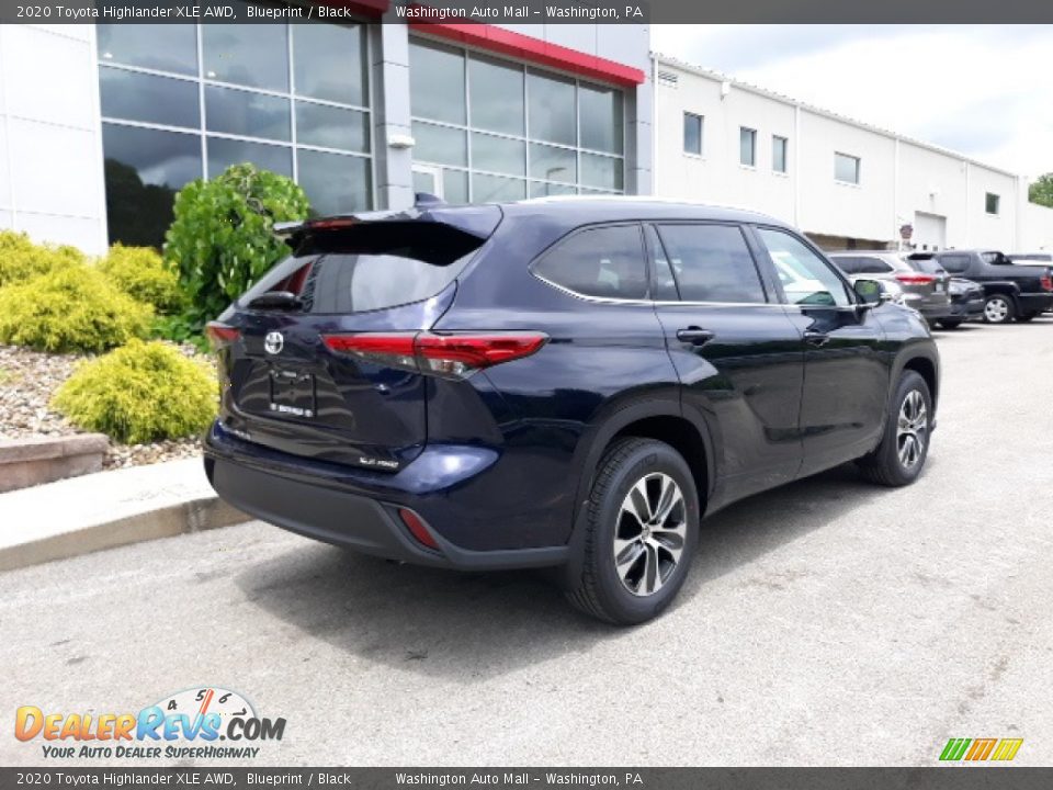 2020 Toyota Highlander XLE AWD Blueprint / Black Photo #31