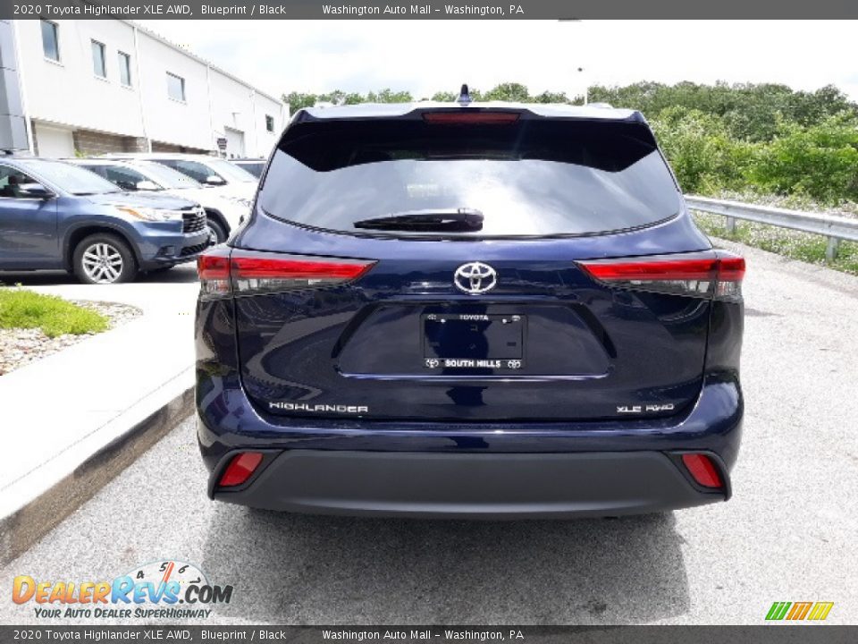 2020 Toyota Highlander XLE AWD Blueprint / Black Photo #32