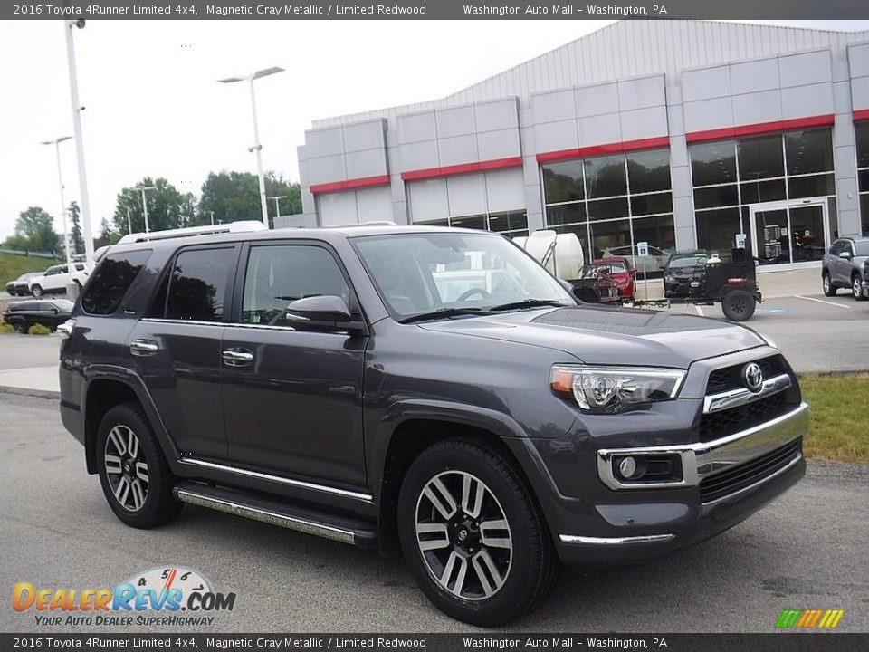 2016 Toyota 4Runner Limited 4x4 Magnetic Gray Metallic / Limited Redwood Photo #1