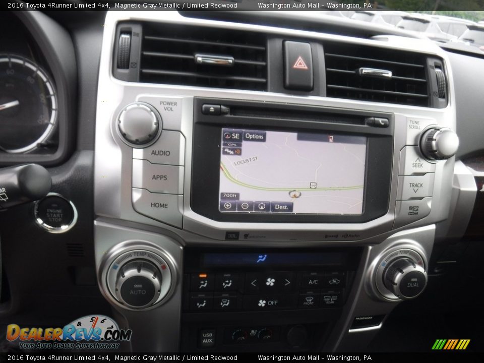 2016 Toyota 4Runner Limited 4x4 Magnetic Gray Metallic / Limited Redwood Photo #3