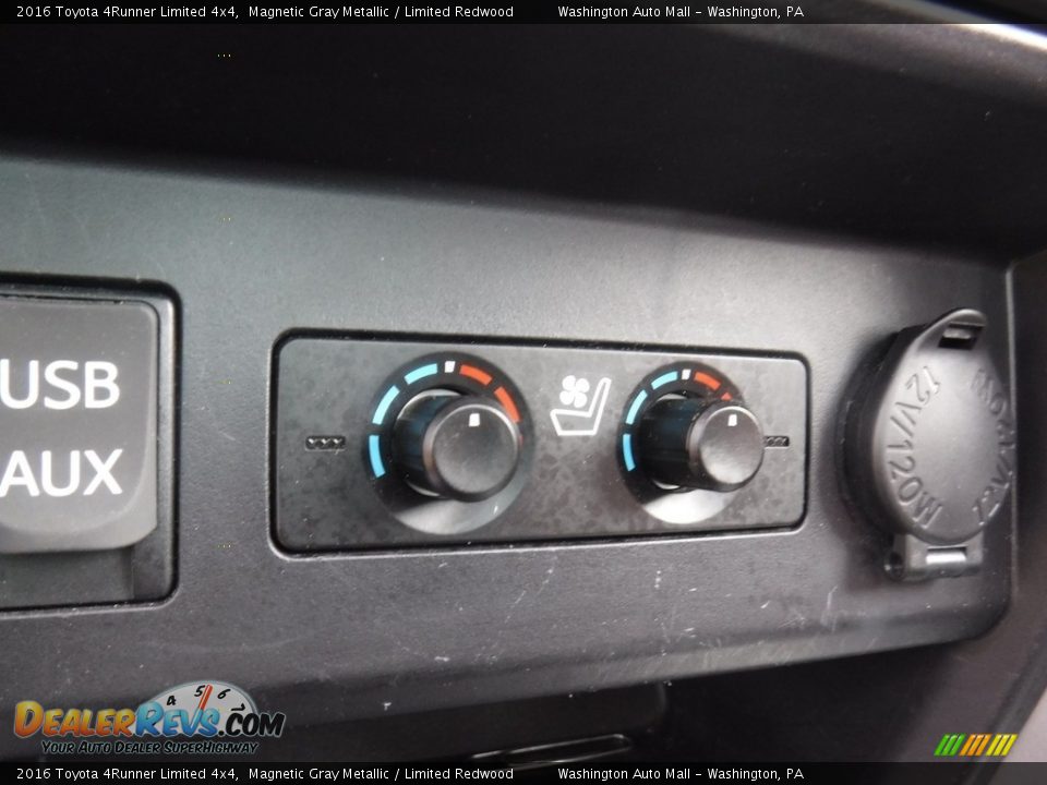 2016 Toyota 4Runner Limited 4x4 Magnetic Gray Metallic / Limited Redwood Photo #5