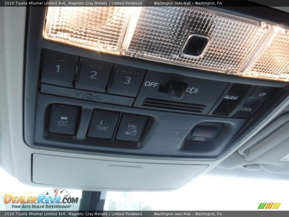 2016 Toyota 4Runner Limited 4x4 Magnetic Gray Metallic / Limited Redwood Photo #6