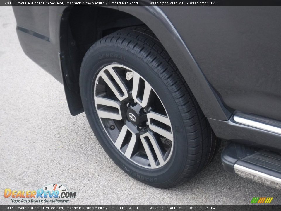 2016 Toyota 4Runner Limited 4x4 Magnetic Gray Metallic / Limited Redwood Photo #9