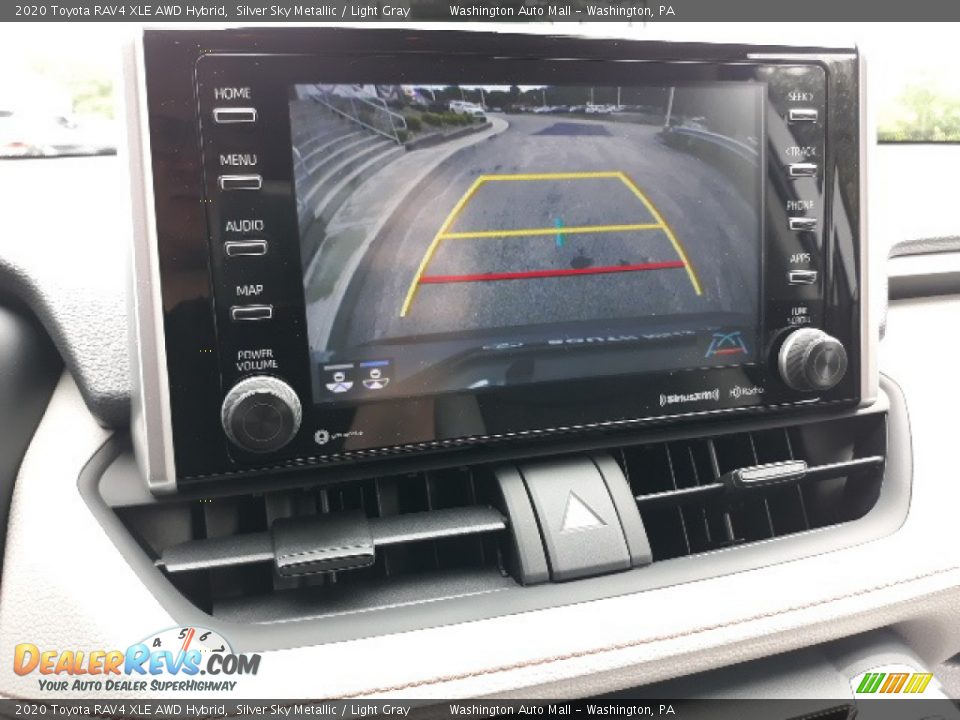 2020 Toyota RAV4 XLE AWD Hybrid Silver Sky Metallic / Light Gray Photo #12