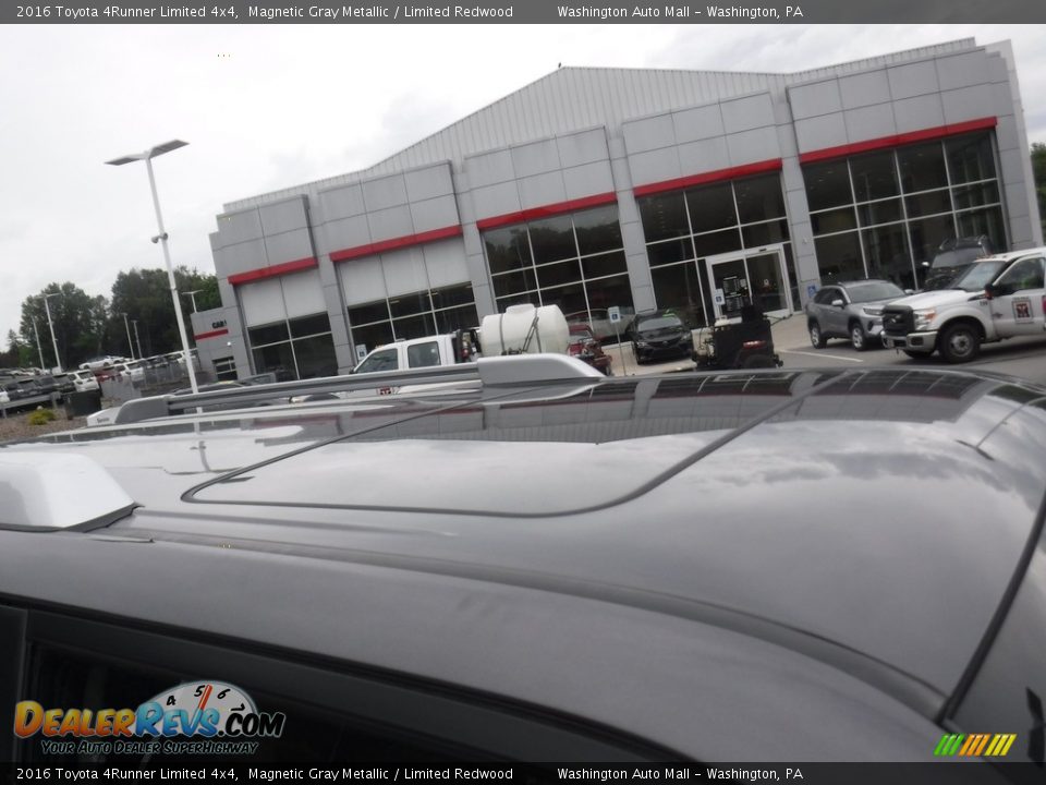 2016 Toyota 4Runner Limited 4x4 Magnetic Gray Metallic / Limited Redwood Photo #11