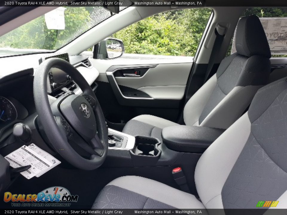 Front Seat of 2020 Toyota RAV4 XLE AWD Hybrid Photo #18