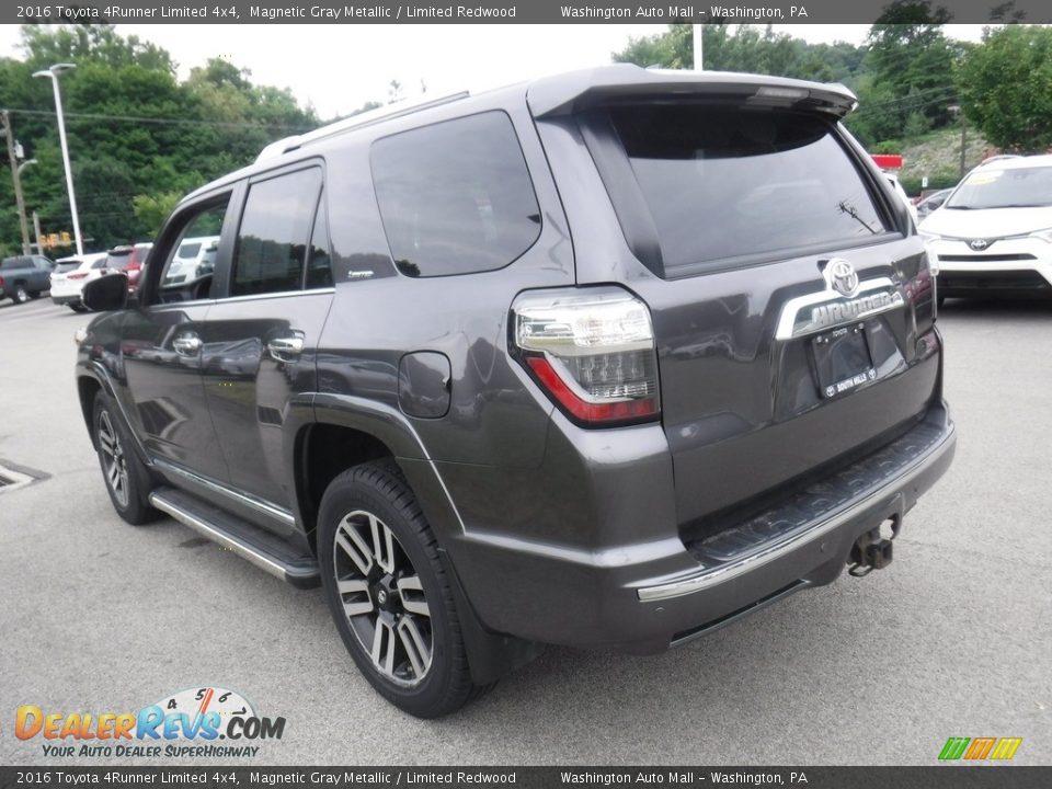 2016 Toyota 4Runner Limited 4x4 Magnetic Gray Metallic / Limited Redwood Photo #16