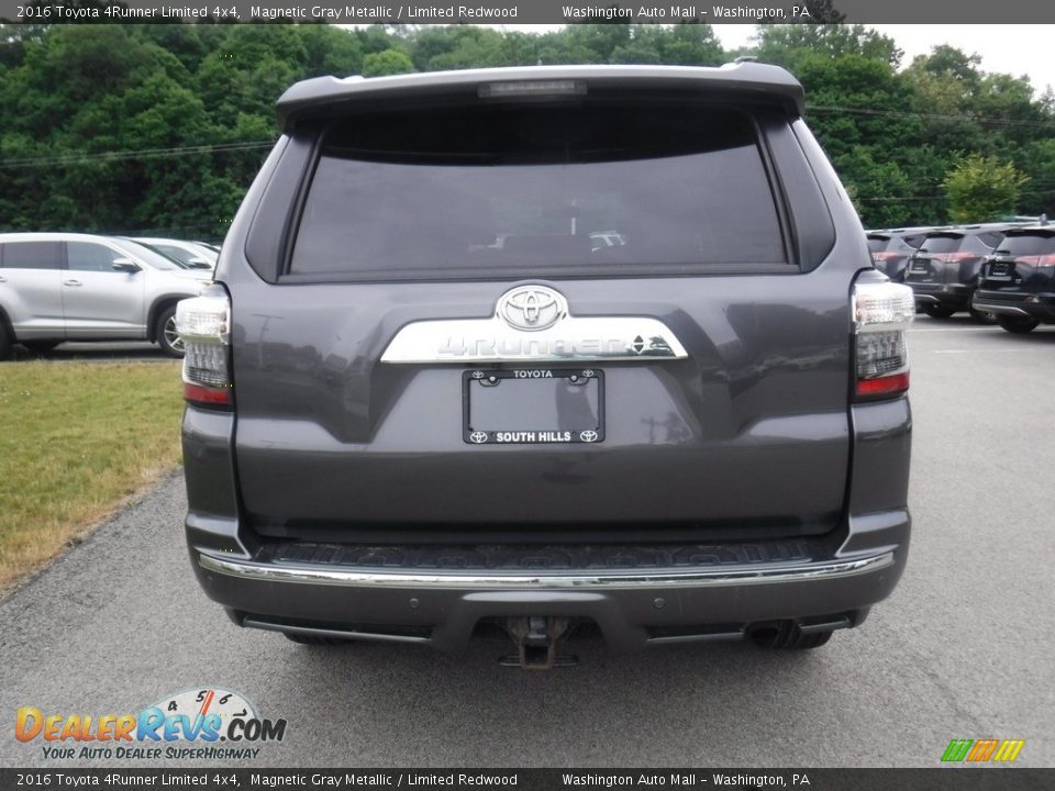 2016 Toyota 4Runner Limited 4x4 Magnetic Gray Metallic / Limited Redwood Photo #17
