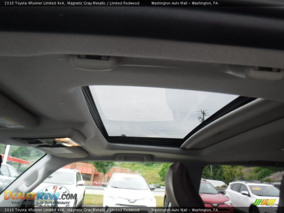 2016 Toyota 4Runner Limited 4x4 Magnetic Gray Metallic / Limited Redwood Photo #19