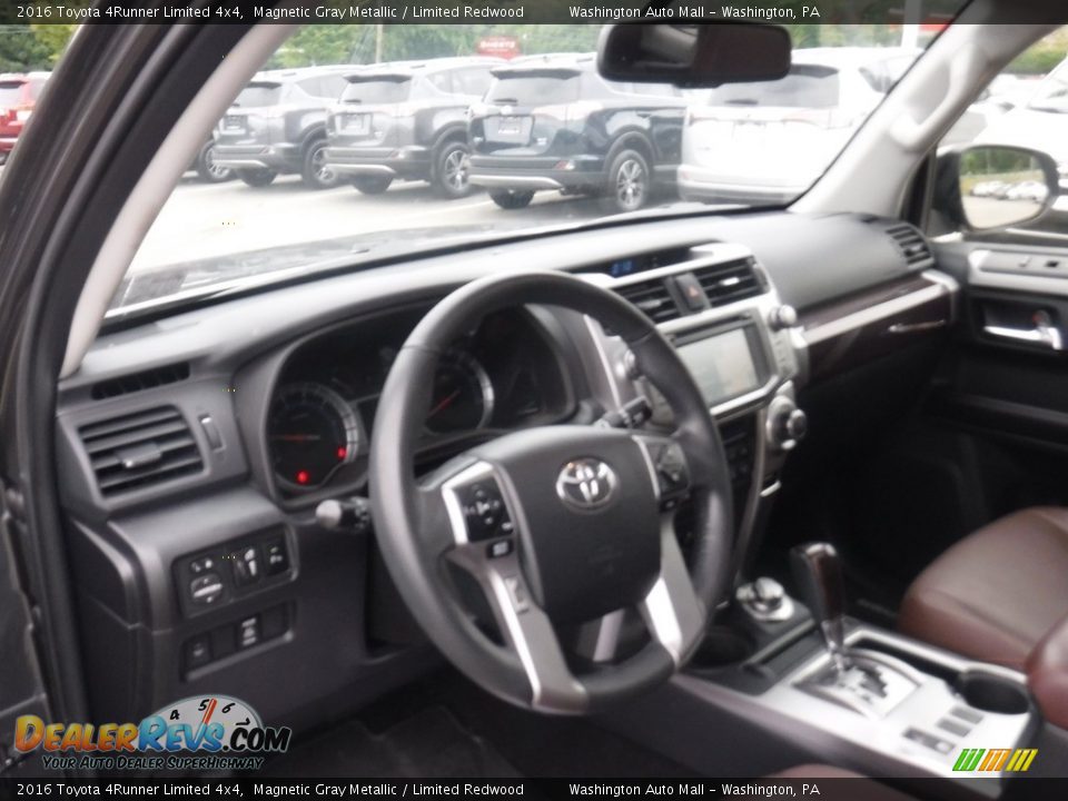 2016 Toyota 4Runner Limited 4x4 Magnetic Gray Metallic / Limited Redwood Photo #20