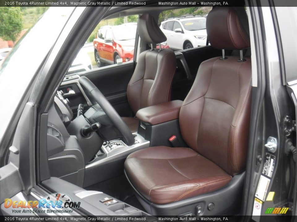 2016 Toyota 4Runner Limited 4x4 Magnetic Gray Metallic / Limited Redwood Photo #23