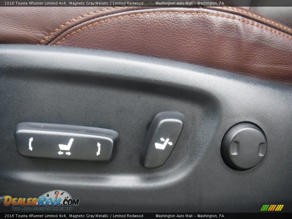 2016 Toyota 4Runner Limited 4x4 Magnetic Gray Metallic / Limited Redwood Photo #24