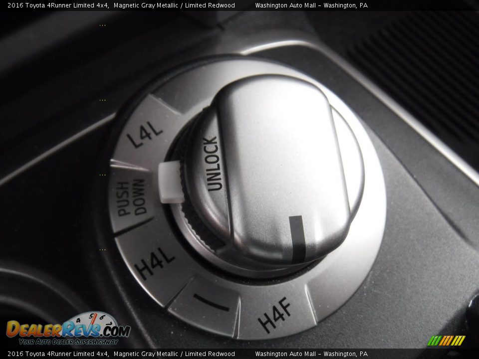 2016 Toyota 4Runner Limited 4x4 Magnetic Gray Metallic / Limited Redwood Photo #26